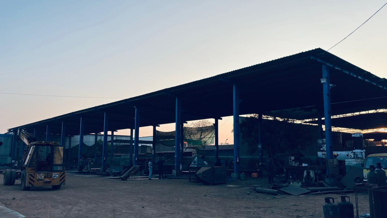 Steel Craft fabrication shed in Pune